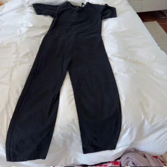 Ilana Kohn Short Sleeve Jumpsuit in Black Size 6 - Picture 4 of 6